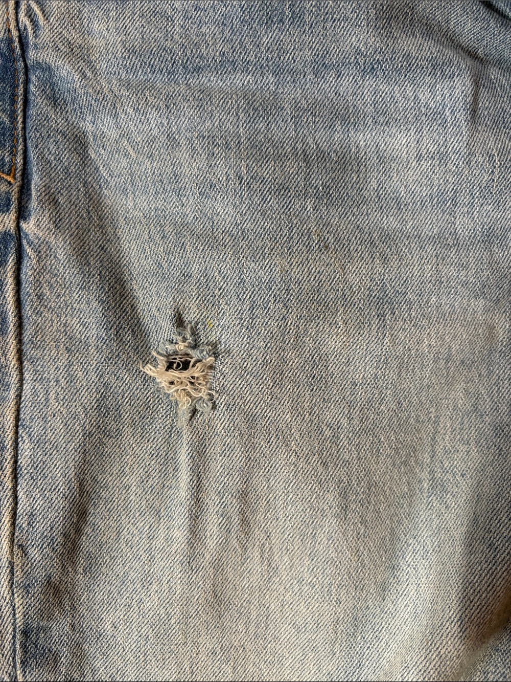 Light Blue Ripped Ankle Jeans - Picture 5 of 6
